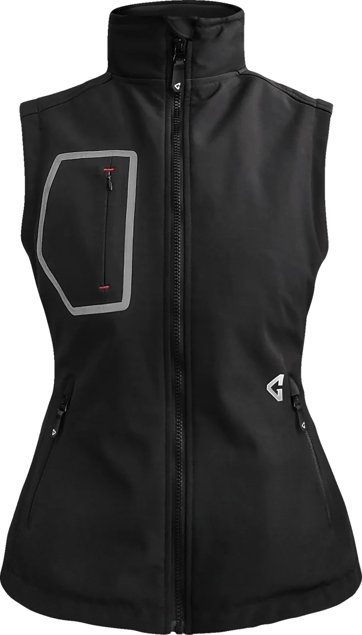 GERBING HEATED CLOTHING Women's 7V Torrid Softshell Heated Vest 2.0 - Black - Large GERTVST7VWBL