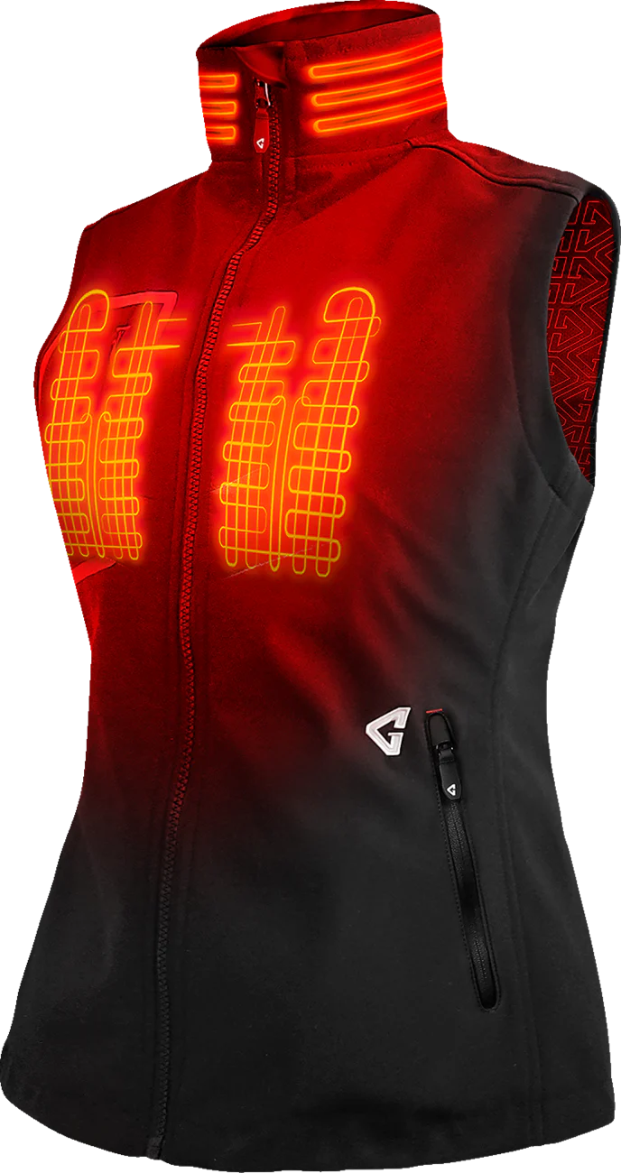 GERBING HEATED CLOTHING Women's 7V Torrid Softshell Heated Vest 2.0 - Black - Large GERTVST7VWBL - Image 4