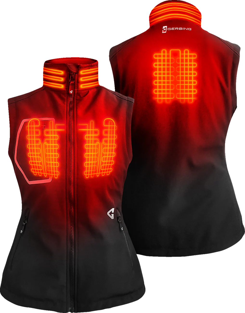 GERBING HEATED CLOTHING Women's 7V Torrid Softshell Heated Vest 2.0 - Black - XS GERTVST7VWBXS - Image 2