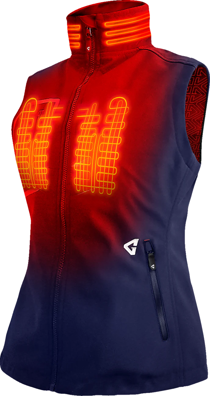 GERBING HEATED CLOTHING Women's 7V Torrid Softshell Heated Vest 2.0 - Navy - XS GERTVST7VWNXS - Image 2