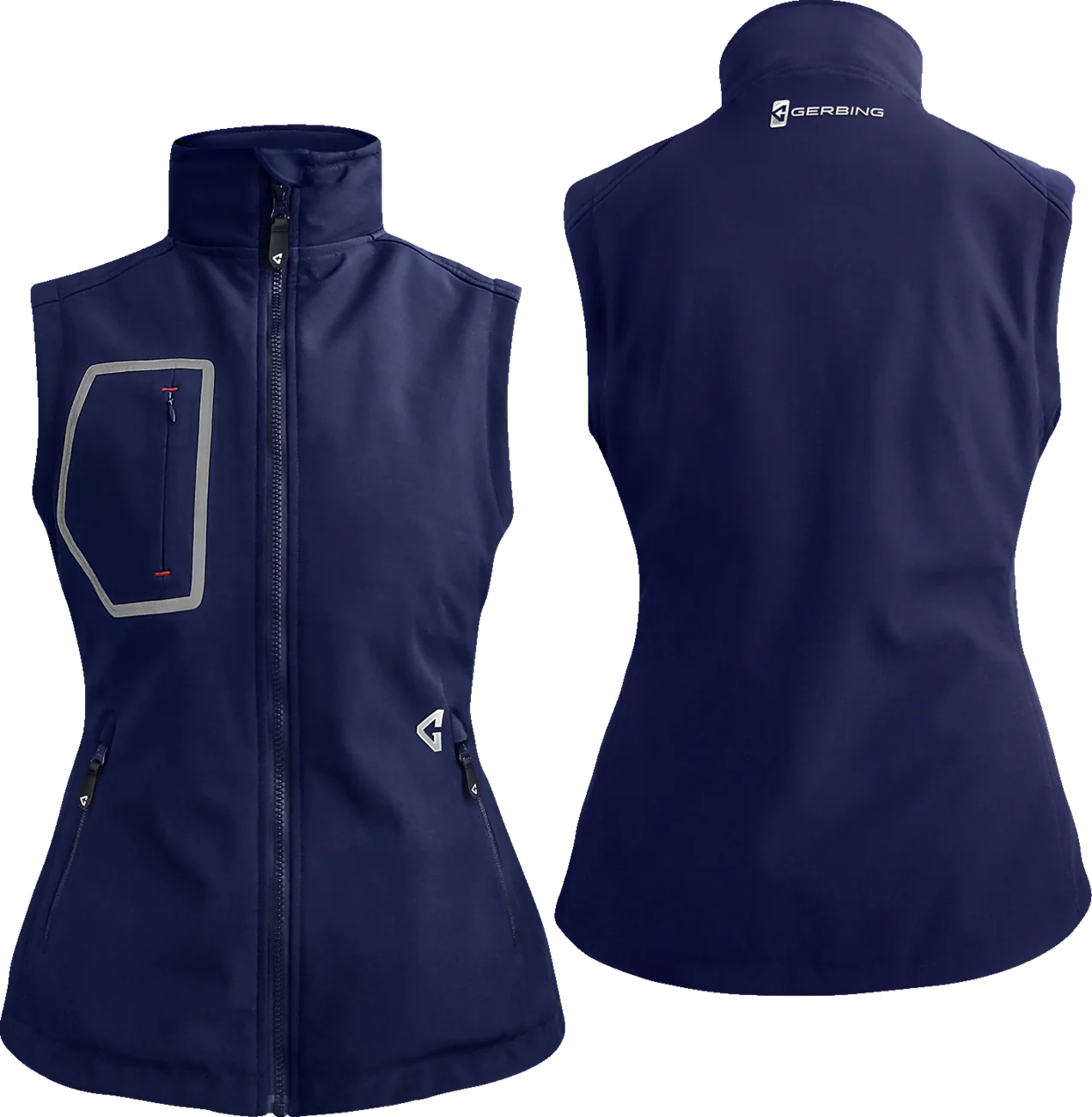 GERBING HEATED CLOTHING Women's 7V Torrid Softshell Heated Vest 2.0 - Navy - XS GERTVST7VWNXS - Image 4