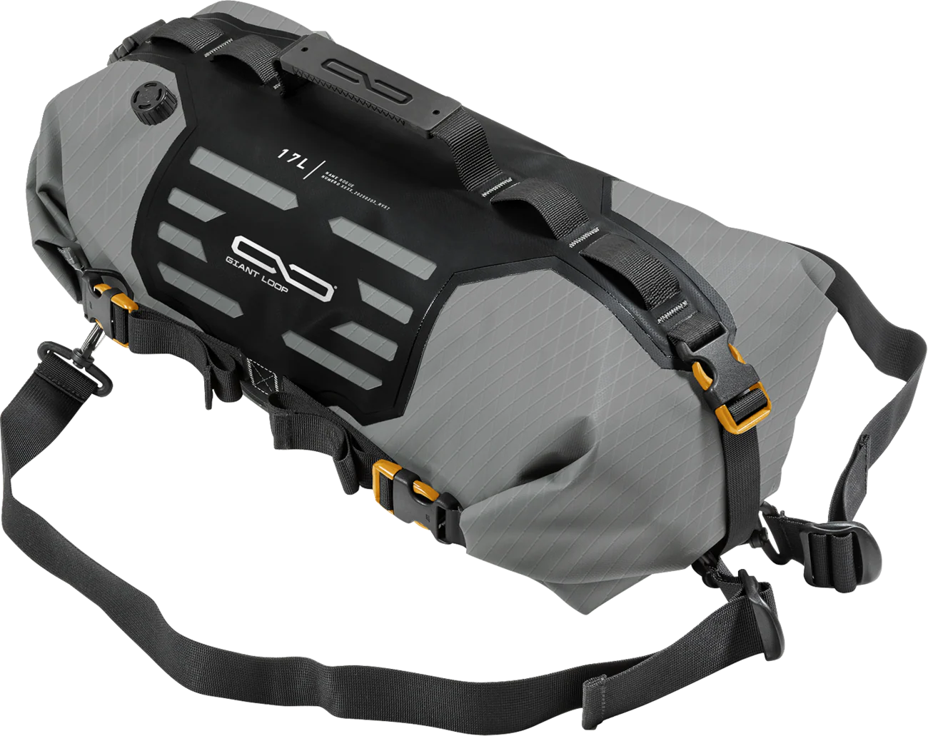 GIANT LOOP Rogue Dry Bag* - Black/Gray RDB25-B