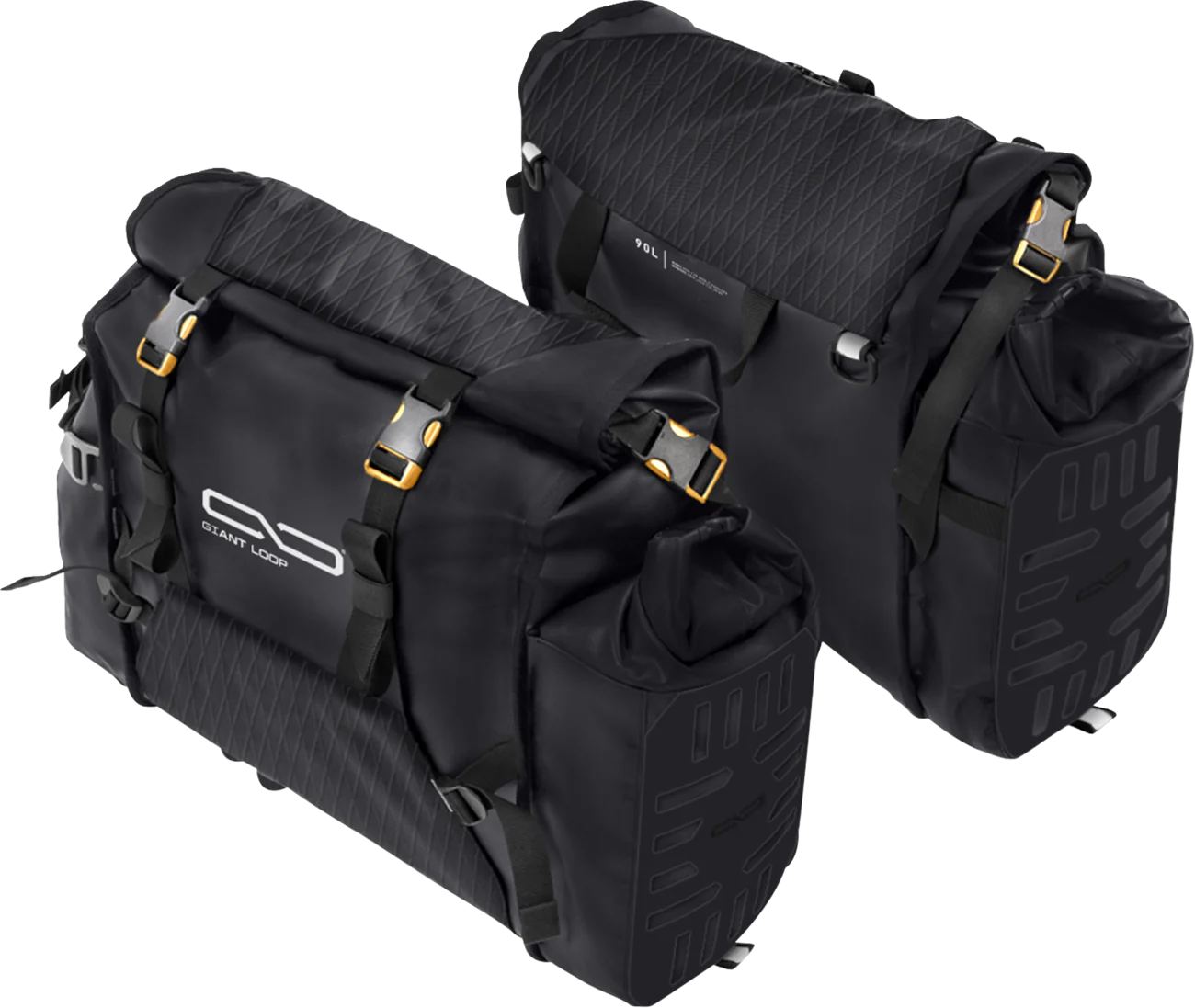 GIANT LOOP Round the World Panniers* - Black RTW25-B