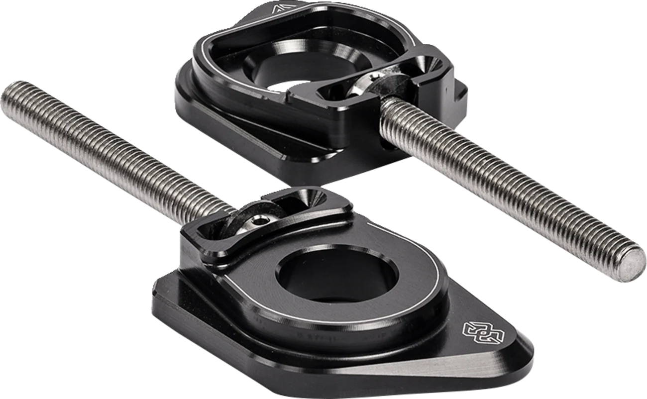 GILLES TOOLING AXB Chain Adjuster - Black - Suzuki AXB-BD-B