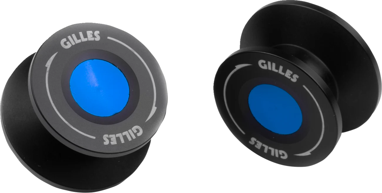 GILLES TOOLING Swingarm Spool - Blue PSA2-M6-BL