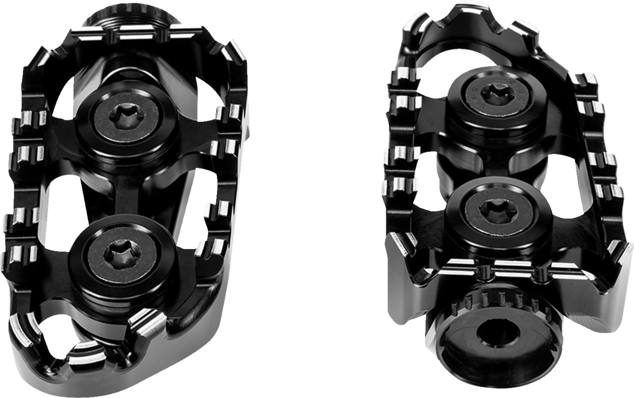 GILLES TOOLING Tech-X Enduro Footpeg - Driver - Black RGK-118-UF35-SET-B - Image 3