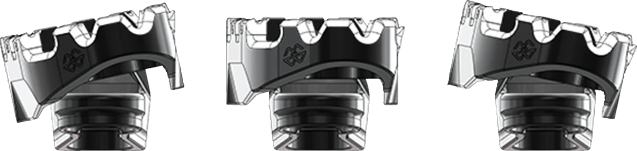 GILLES TOOLING Tech-X Enduro Footpeg - Driver - Black RGK-510-UF35-SET-B - Image 3