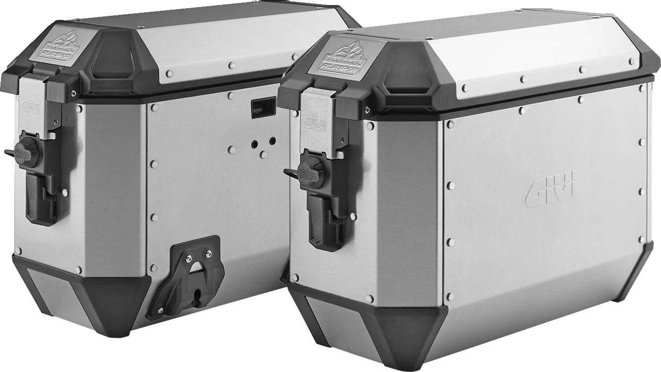 GIVI Alaska Side Cases - 36L - Silver ALA36APACK2
