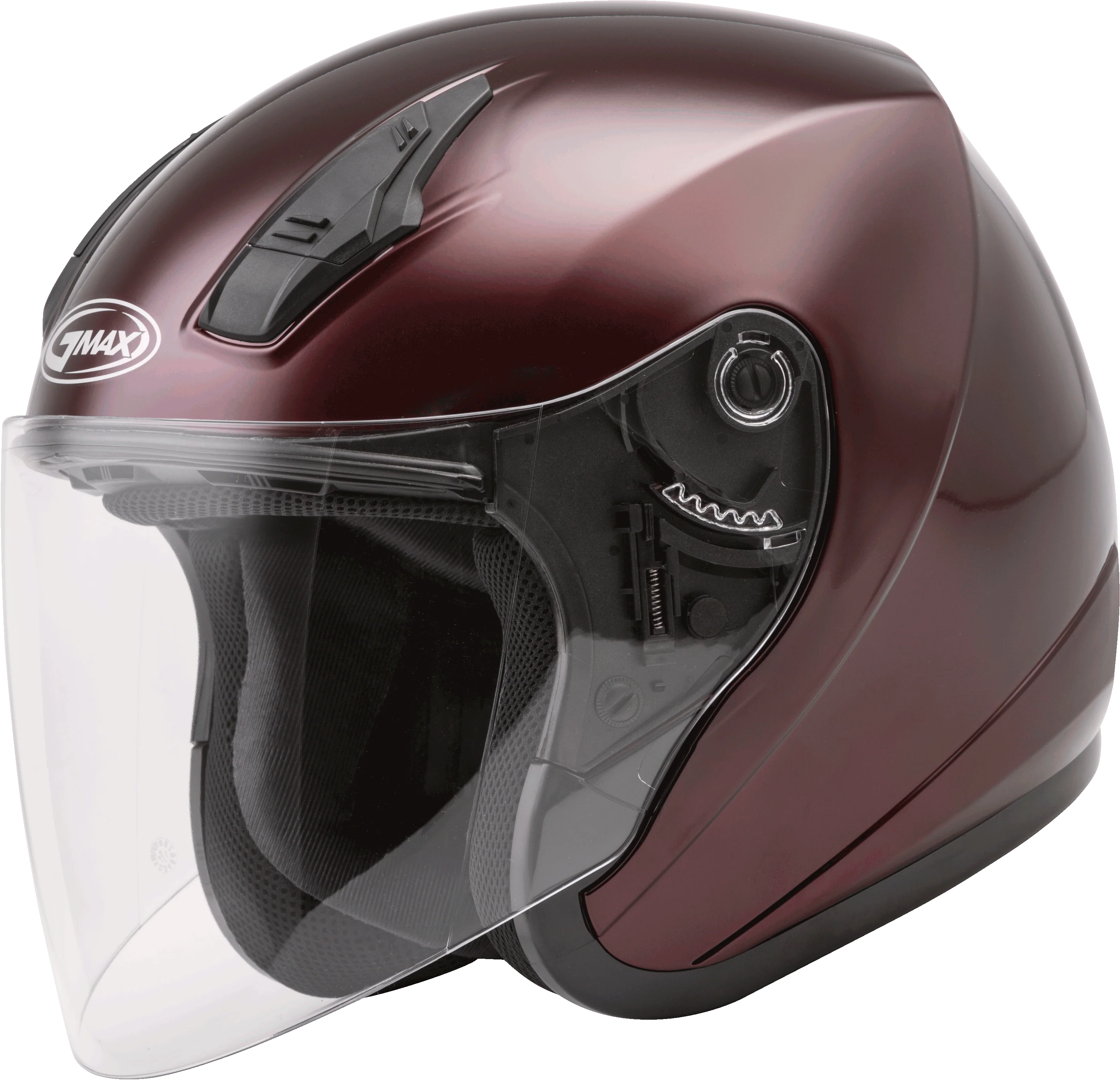 GMAX OF-17 Open Face Helmet - Wine Red - G317105N
