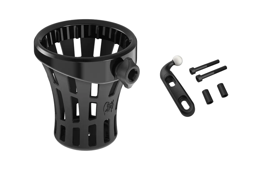 Goldstrike Big Ass® Drink Holder Black with Black Perch Mount 59911