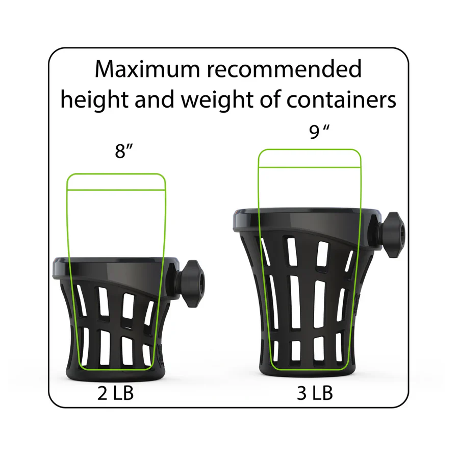 Goldstrike Big Ass® Drink Holder Gen 2 (No Mount) Black 59009 - Image 3