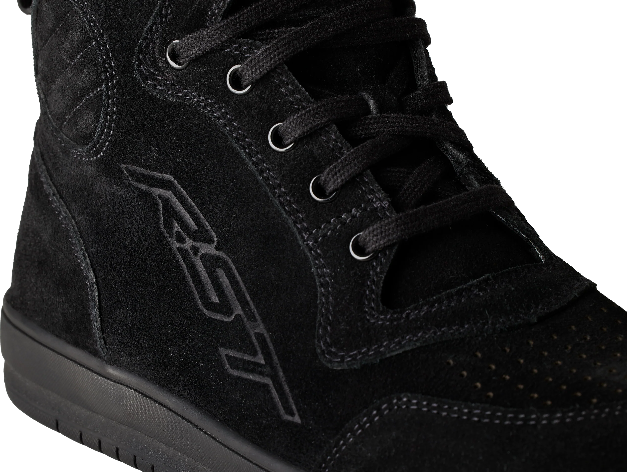 Hitop Moto Sneaker Ce Boot Black Suede  Sz 12 - Image 3