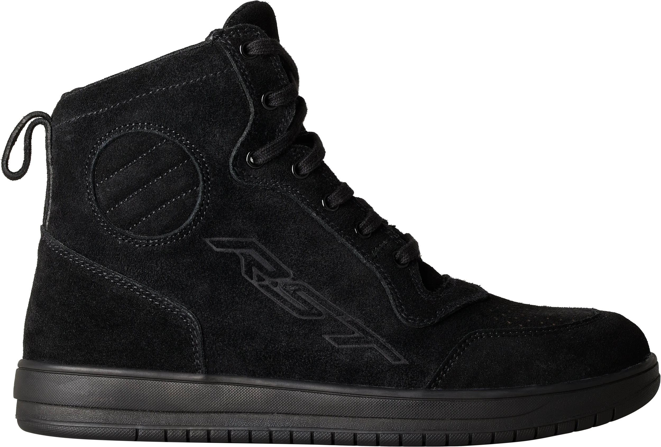 Hitop Moto Sneaker Ce Boot Black Suede  Sz 13 - Image 2