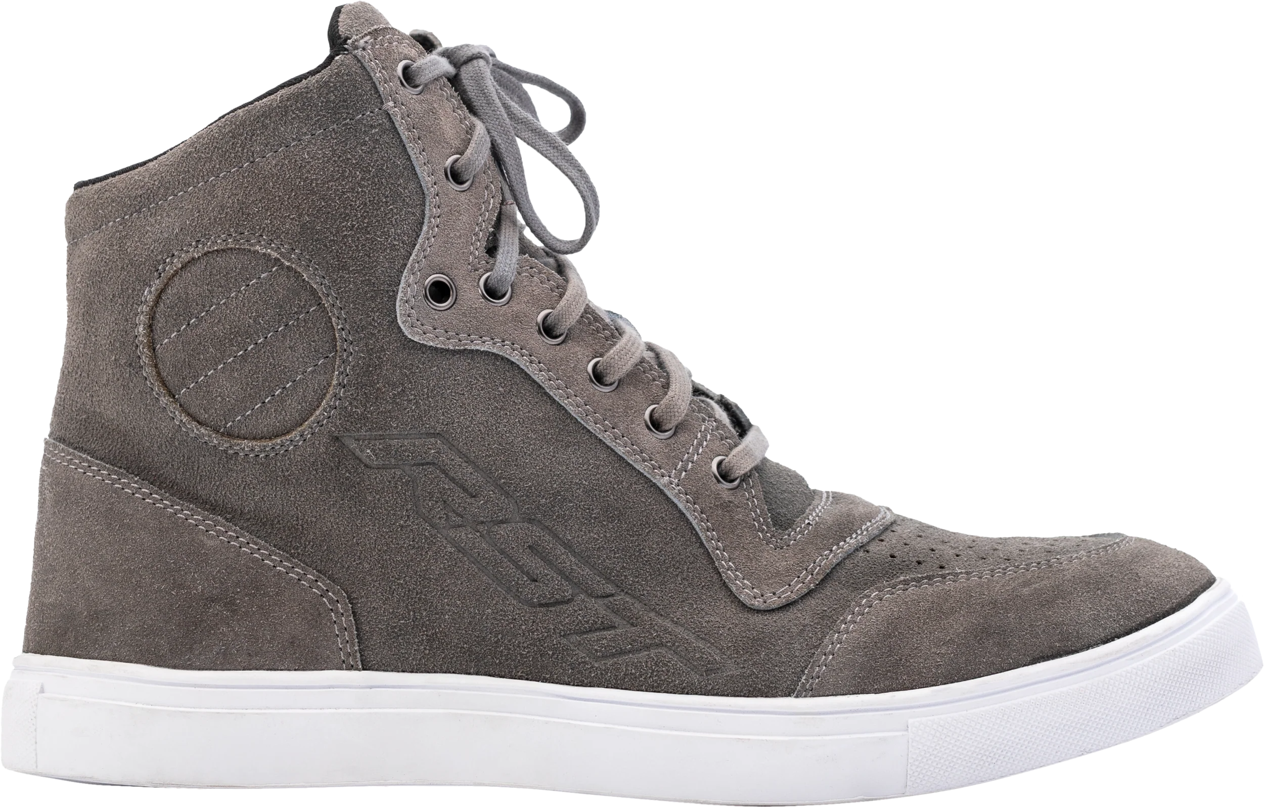 RST Hitop Moto Sneaker Ce Boot Grey Suede  Sz 7 - Image 2
