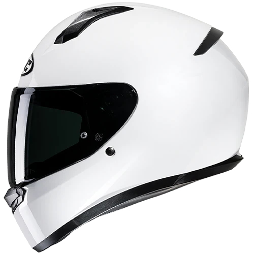 HJC C10 Motorcycle Helmet - Solid - Image 2