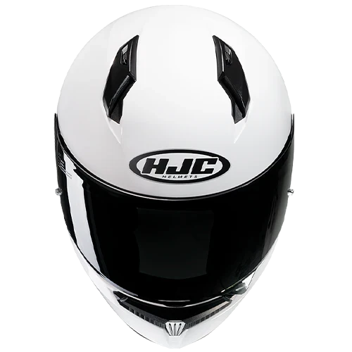 HJC C10 Motorcycle Helmet - Solid - Image 4