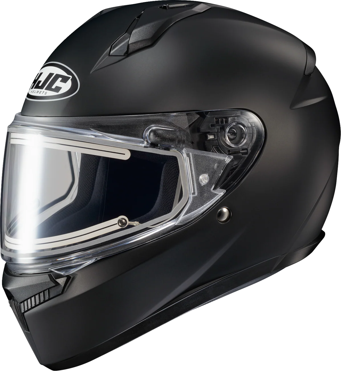 HJC C10 Snow Helmet - Electric - Solid - Semi-Flat Black - XS FP54EUS3XBSV