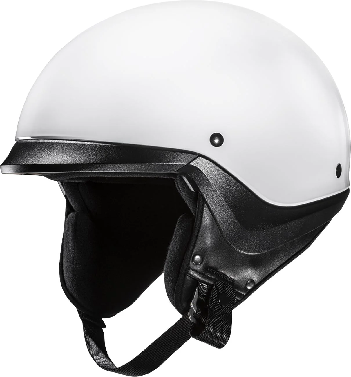 HJC C20 Motorcycle Half Helmet - Solid - Image 4
