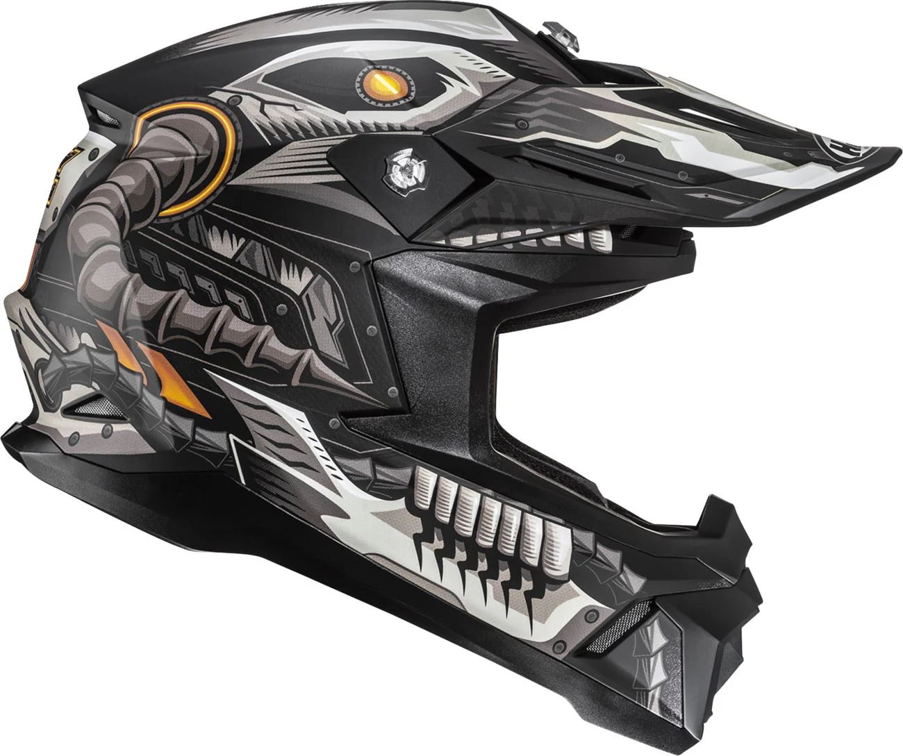 HJC C50 Helmet - Mecha Beast - Image 2