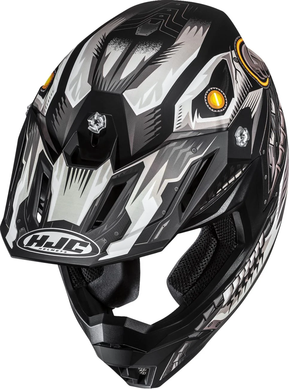 HJC C50 Helmet - Mecha Beast - Image 4