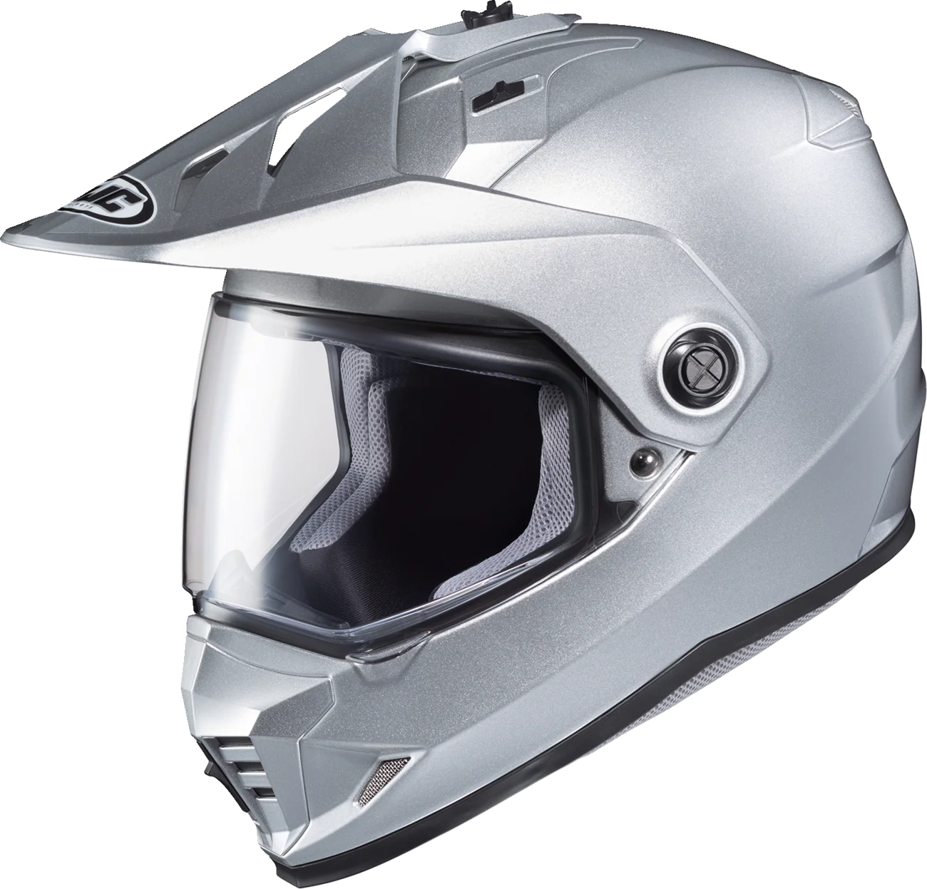 HJC DS-X1 Helmet - Solid - Silver - Small 262518