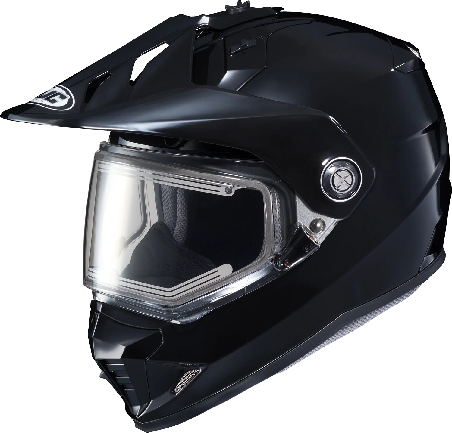 HJC DS-X1 Snow Helmet - Electric - Solid - Black - 2XL 272495