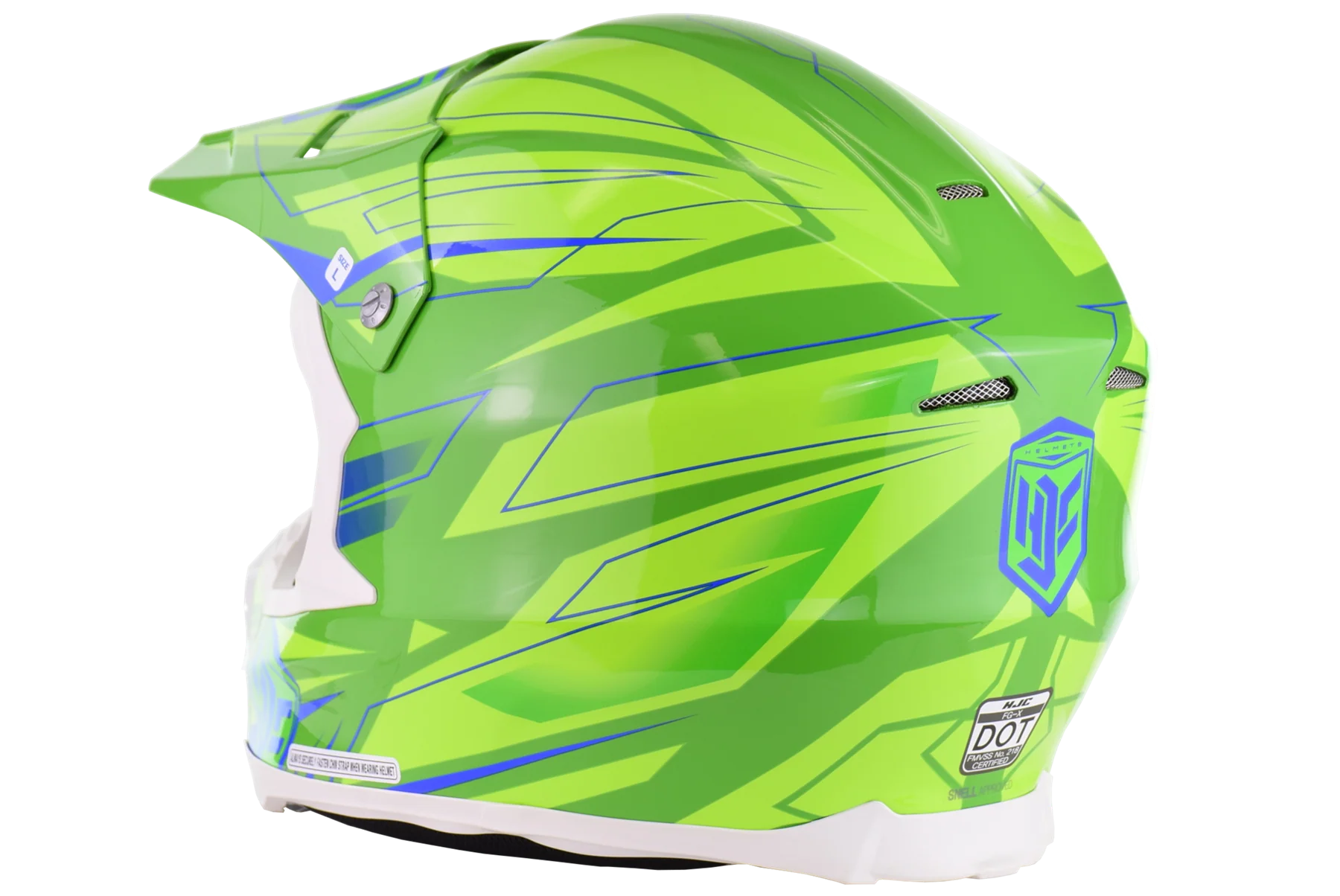 HJC - FG-X Talon MC4H Helmet - Hi-Vis Green - Large - Image 3