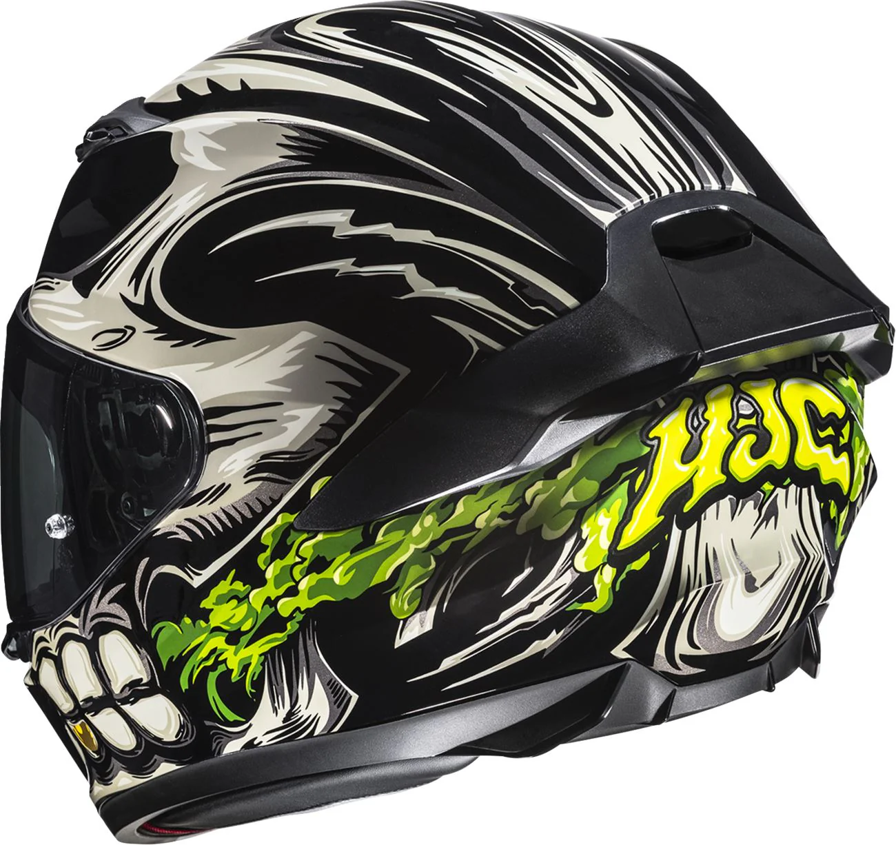 HJC i11 Helmet - Acid Skull - Image 2