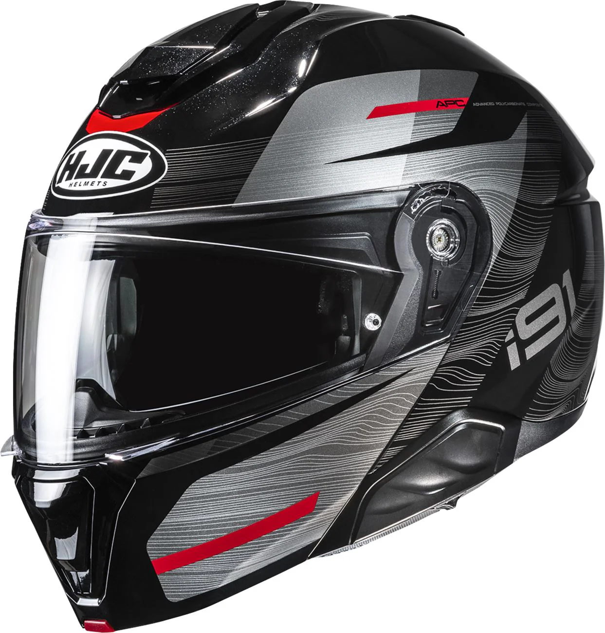 HJC i91 Modular Motorcycle Helmet - Dusk - Image 2