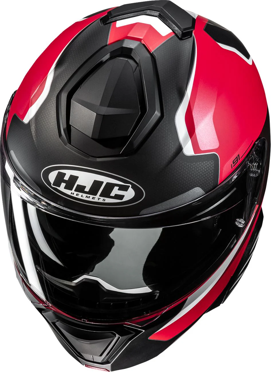 HJC i91 Modular Motorcycle Helmet - Felio Graphic - Image 3
