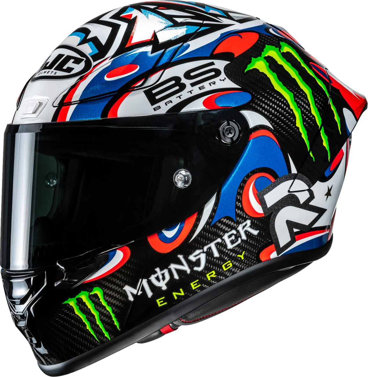 HJC RPHA 1N V2 Carbon Helmet - Quartararo Le Mans III