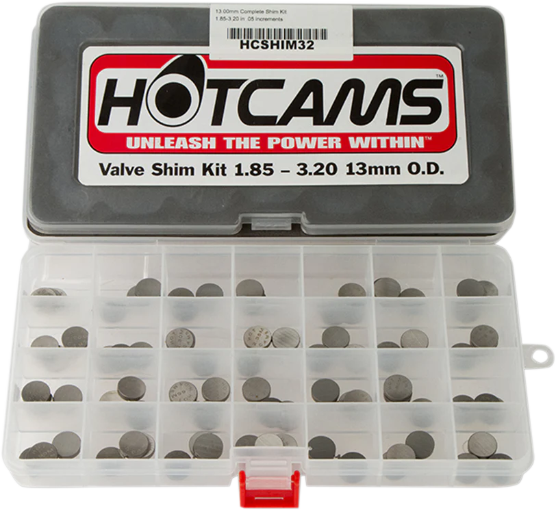 HOT CAMS Valve Shim Kit - 13.00 mm O.D. - Kawasaki HCSHIM32