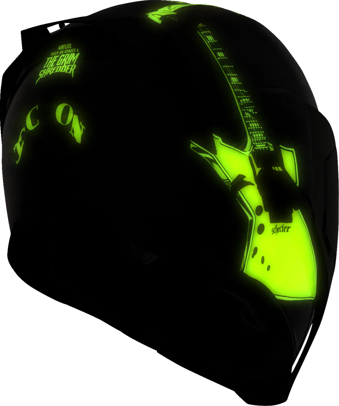 ICON Airflite* Helmet - Trick or Street 4 - Black - Large 0101-17363 - Image 10