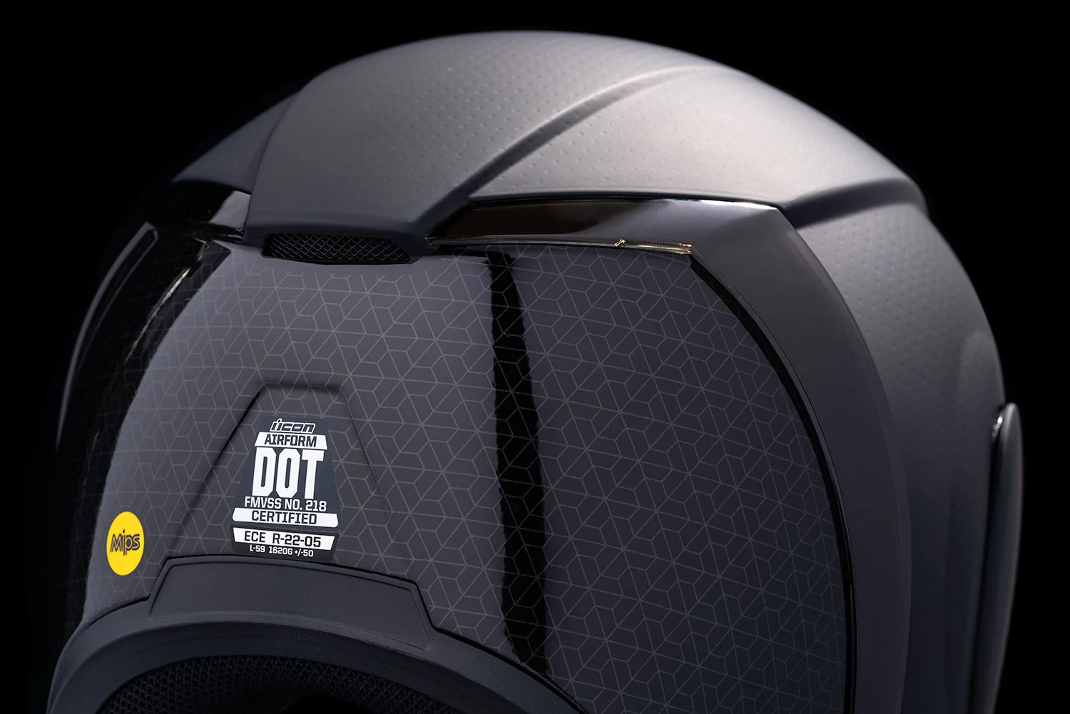 Icon Airform™ Helmet - Dark - Rubatone - Image 6