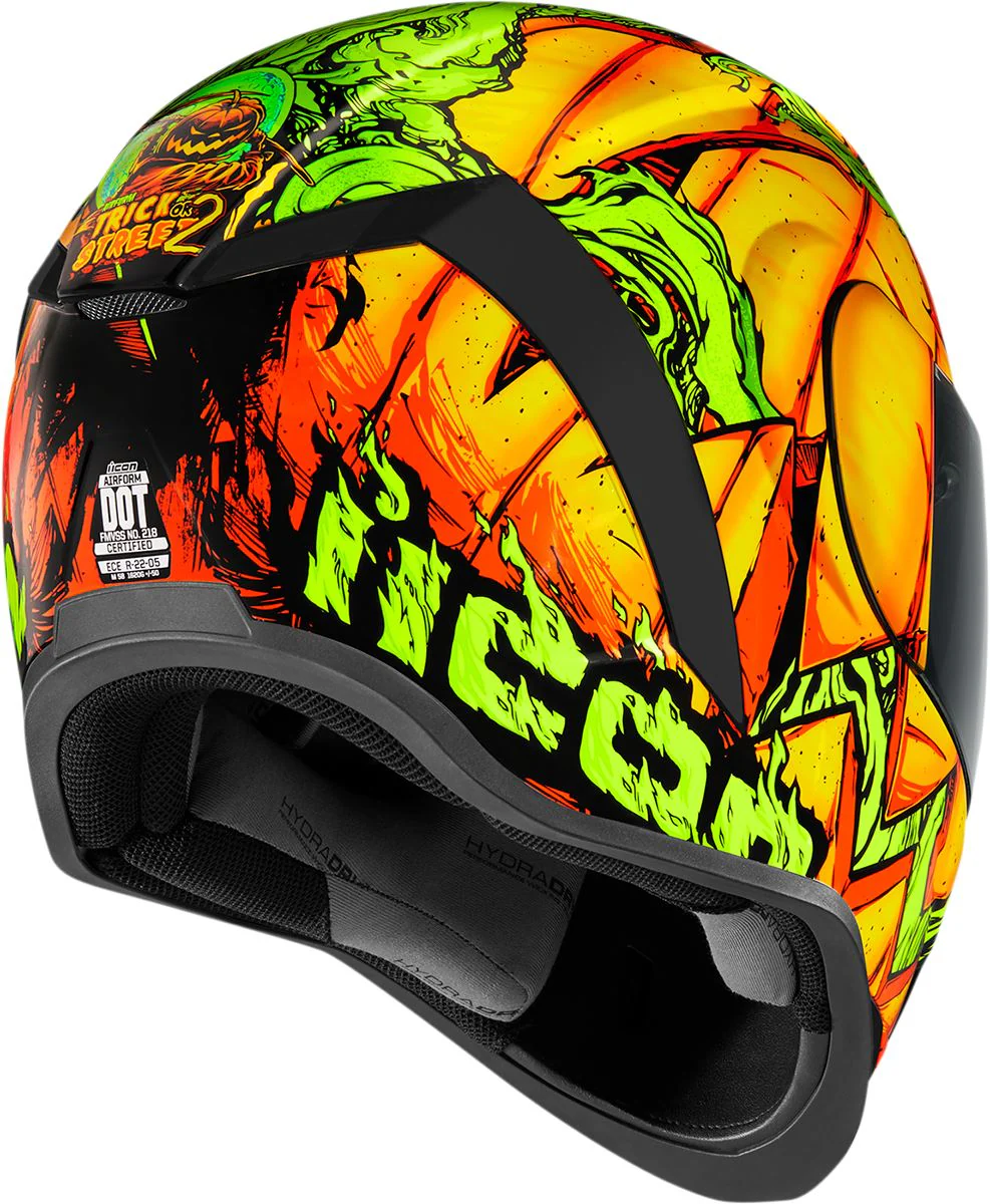 ICON Airform™ Helmet - Trick or Street - Orange - Image 4