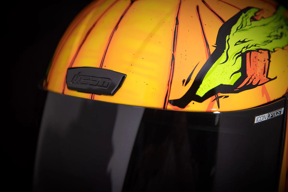 ICON Airform™ Helmet - Trick or Street - Orange - Image 6