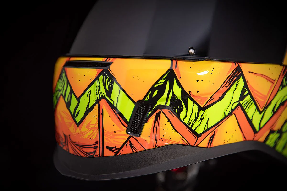 ICON Airform™ Helmet - Trick or Street - Orange - Image 9