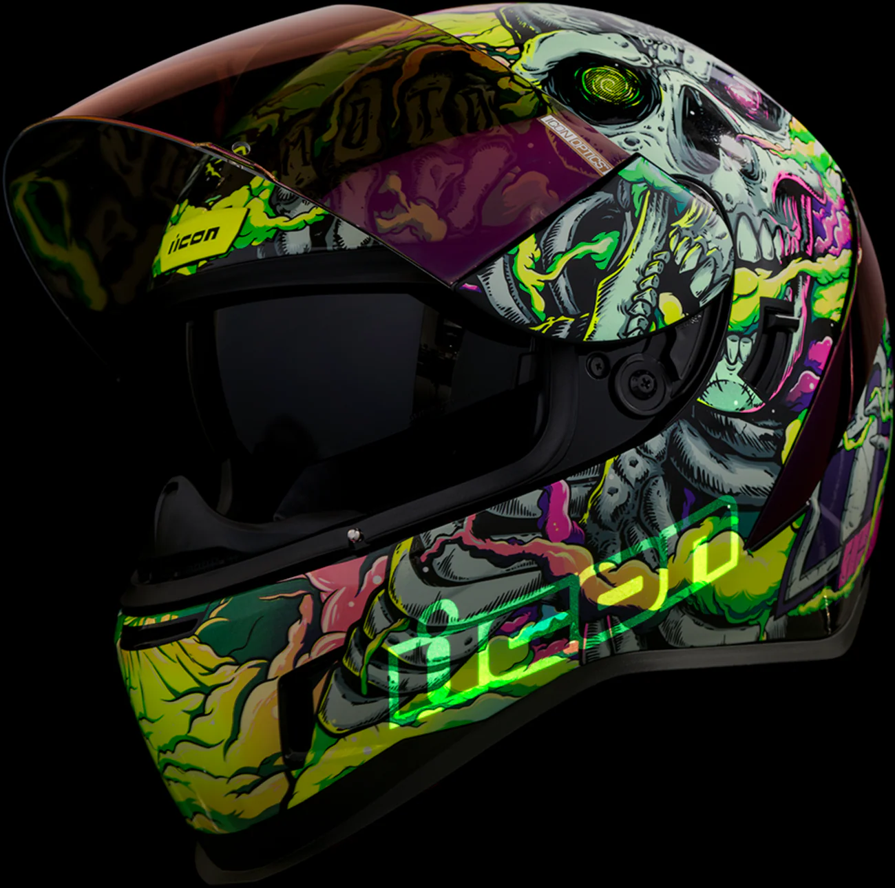 ICON Airform* Helmet - Hippy Dippy - Purple - 2XL 0101-16029 - Image 4