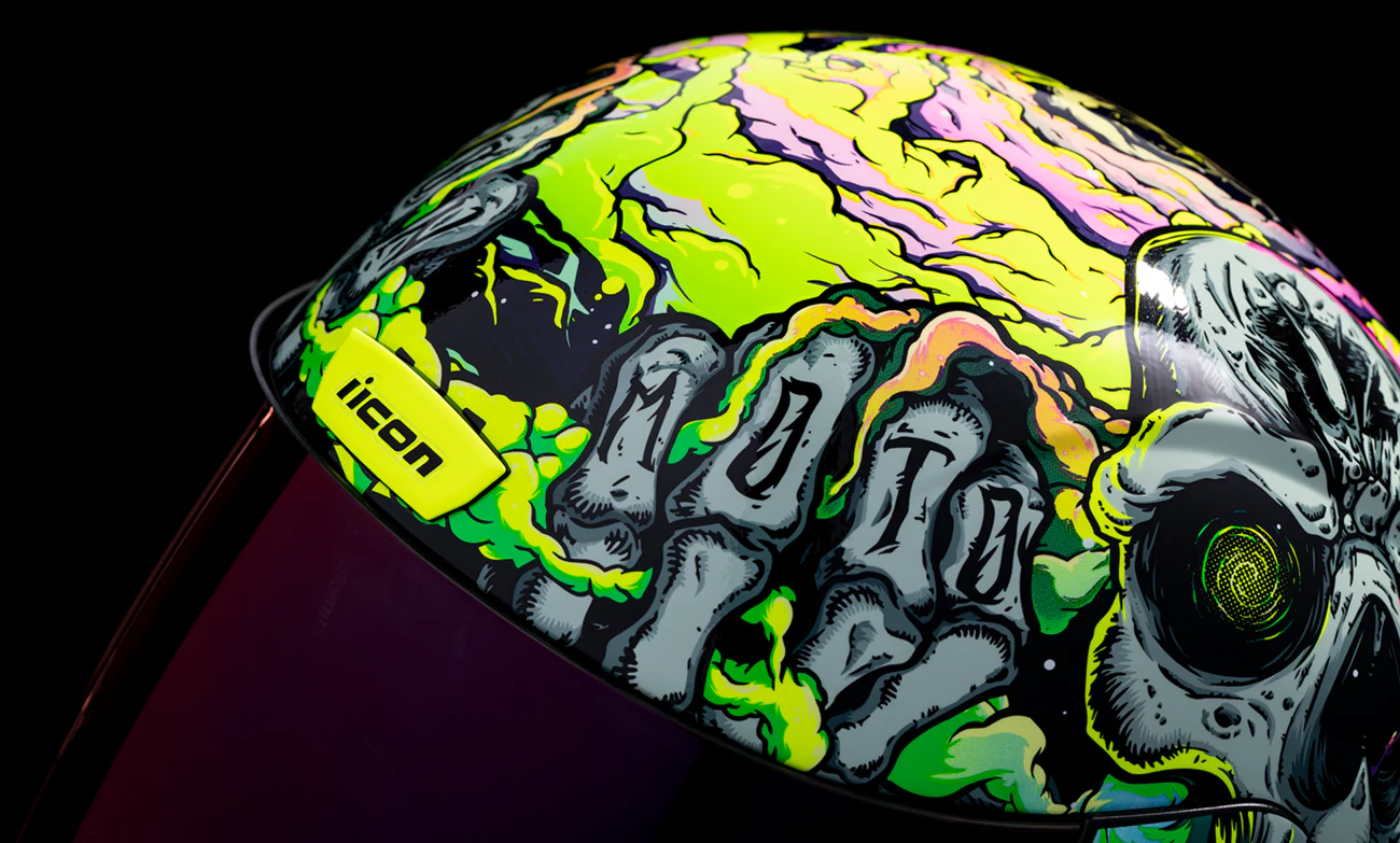ICON Airform* Helmet - Hippy Dippy - Purple - Small 0101-16025 - Image 10