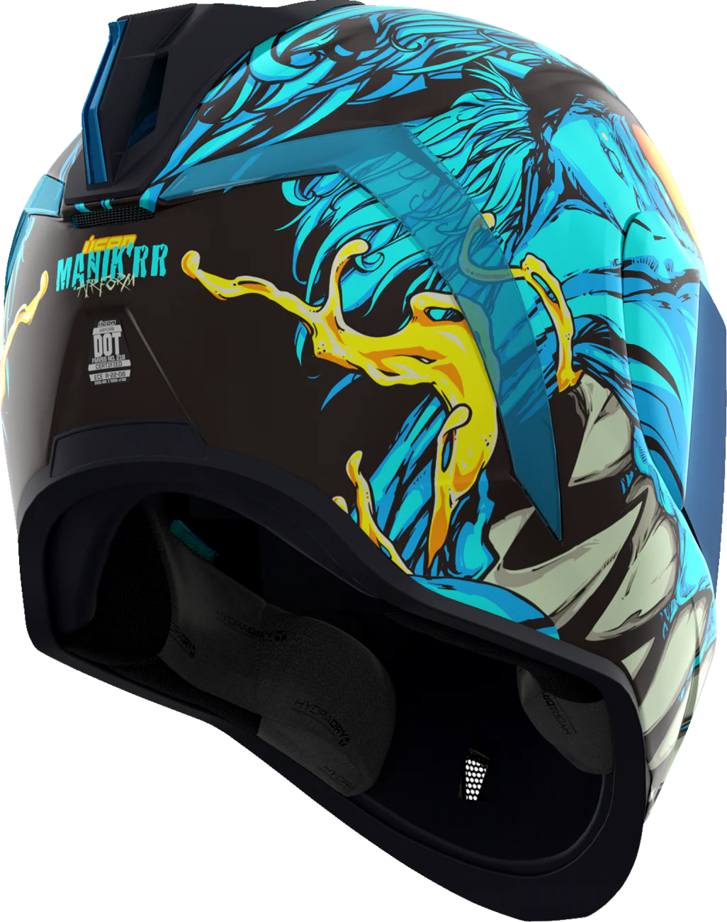 ICON Airform* Helmet - Manik'RR - MIPS? - Light Blue - Medium 0101-17016 - Image 4