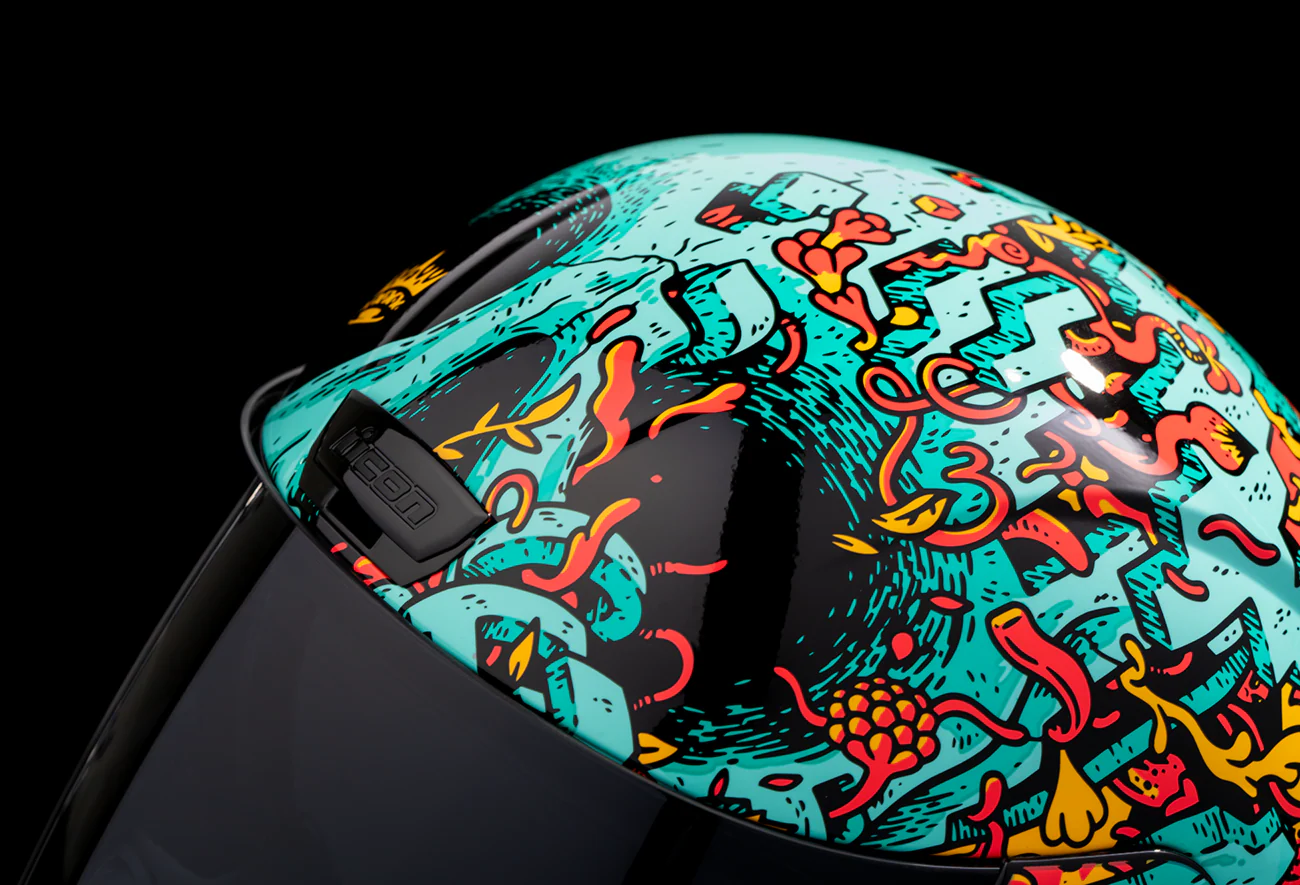 ICON Airform* Helmet - Munchies - MIPS? - Blue - Large 010117043 - Image 7