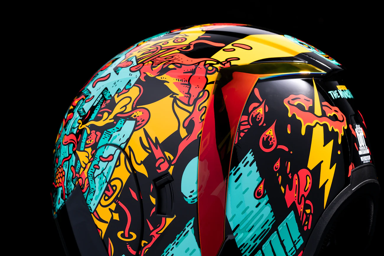 ICON Airform* Helmet - Munchies - MIPS? - Blue - Medium 010116969 - Image 7