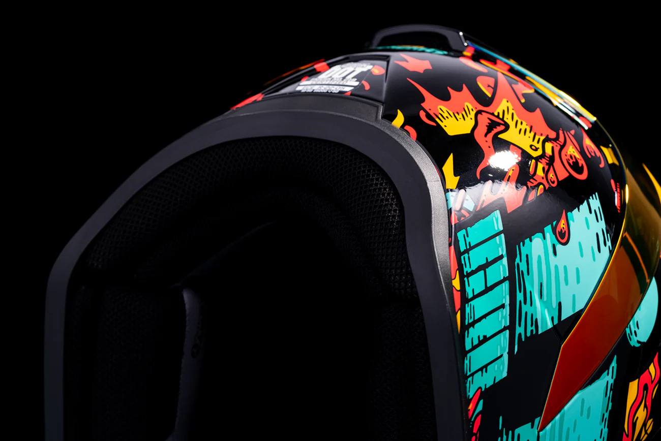 ICON Airform* Helmet - Munchies - MIPS? - Blue - Medium 010116969 - Image 8