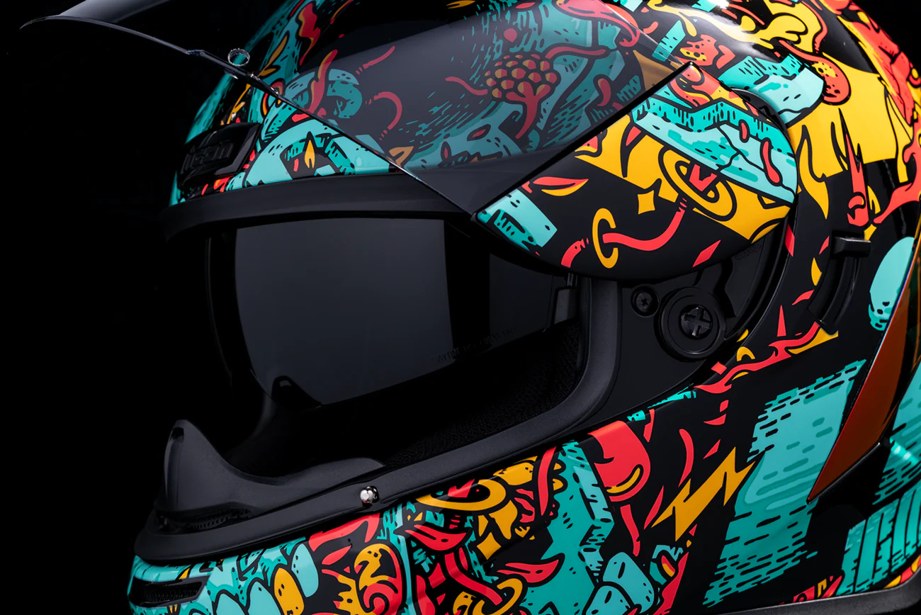 ICON Airform* Helmet - Munchies - MIPS? - Blue - Medium 010116969 - Image 9