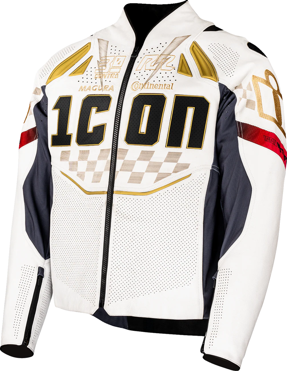 ICON Contra3* Rizz Rizz Jacket - White - Small 2810-4300