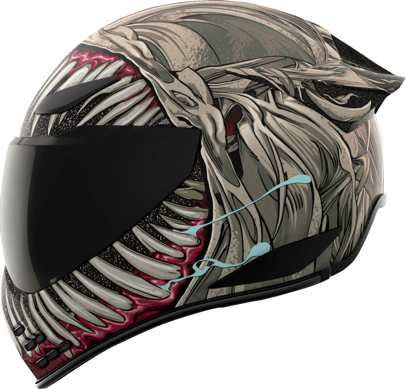 Icon Domain™ Helmet - Grand Maw - Gray - Image 3