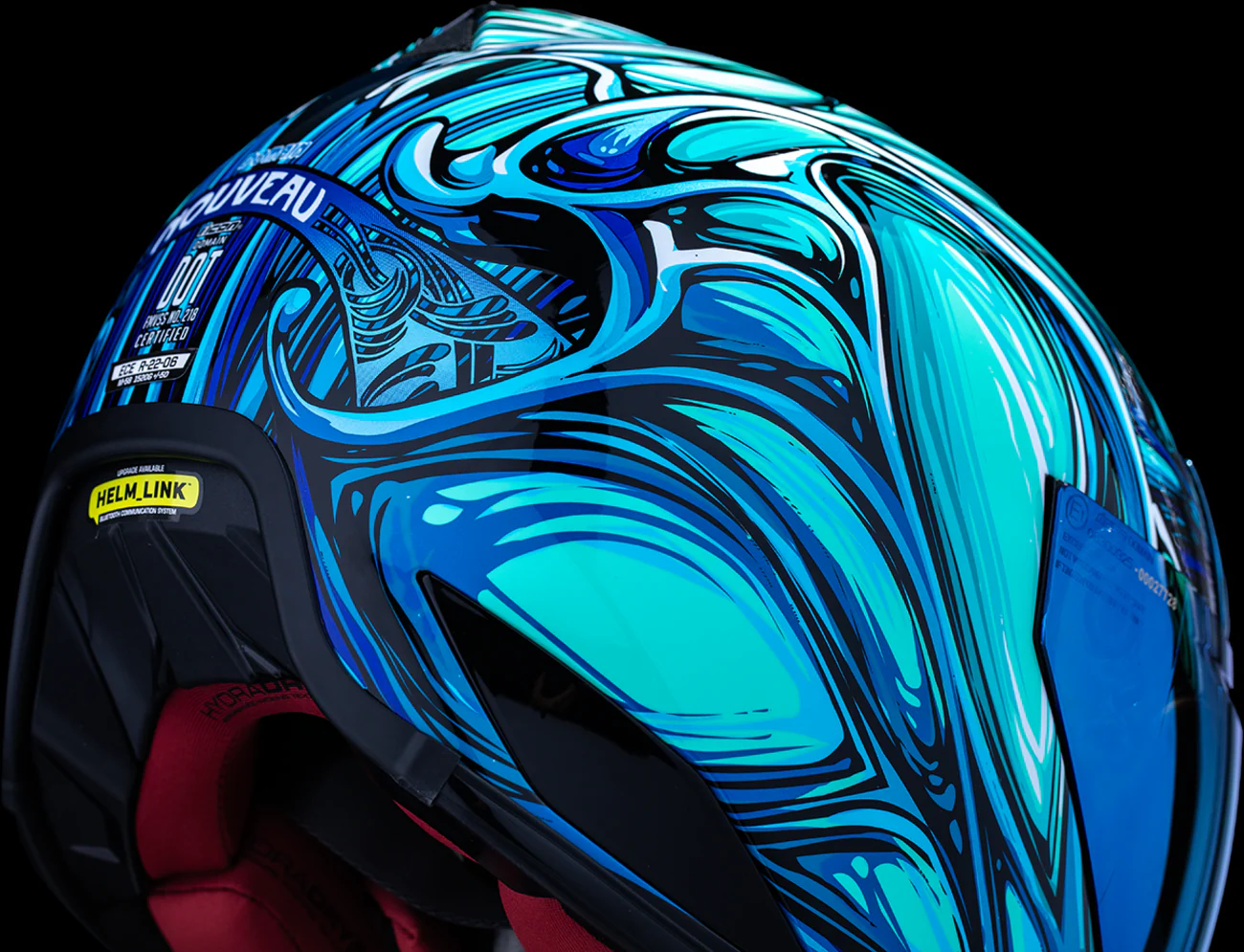 ICON Domain* Helmet - Nouveau - Blue - 3XL 0101-18536 - Image 2