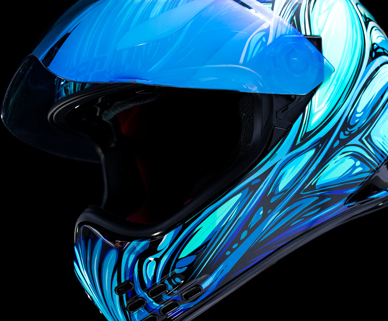ICON Domain* Helmet - Nouveau - Blue - XS 0101-18530 - Image 4