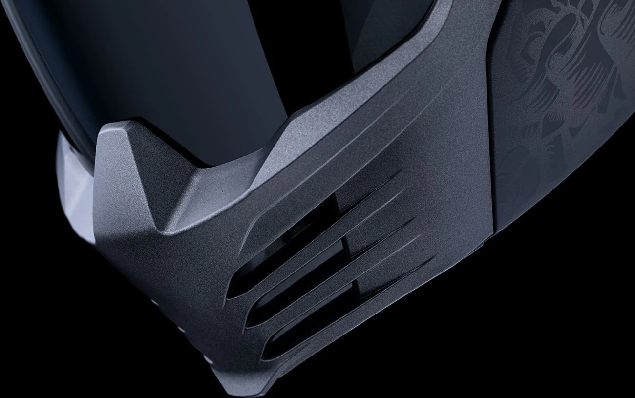 ICON Elsinore™ Helmet - Darkgard - Black - Image 3