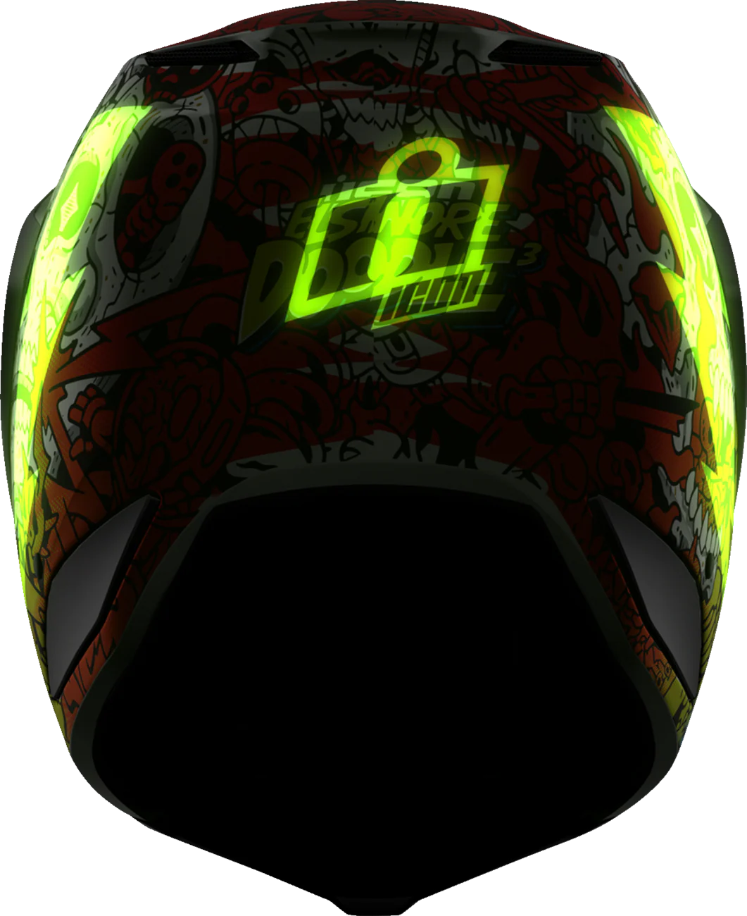 ICON Elsinore* Helmet - Doodle 3 - White - Medium 0104-3439 - Image 9